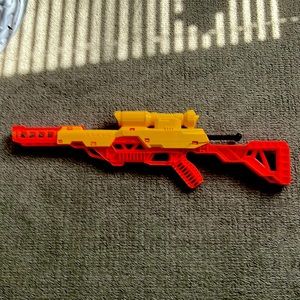 Cheap Nerf alpha strike rifle, hardly used, 10$, darts not included